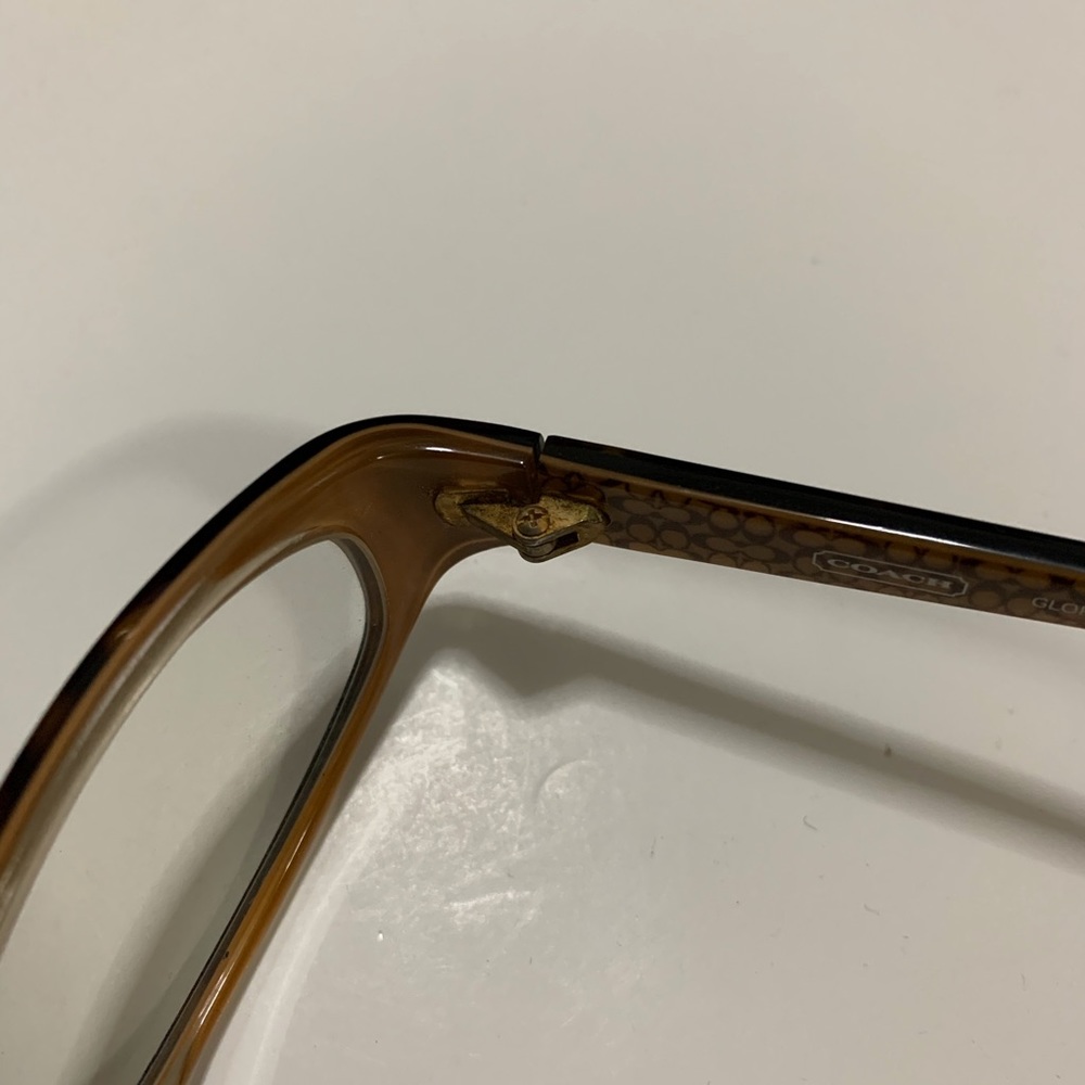 Coach Gloria 550AF Tortoise Eyeglasses - Picture 9 of 9